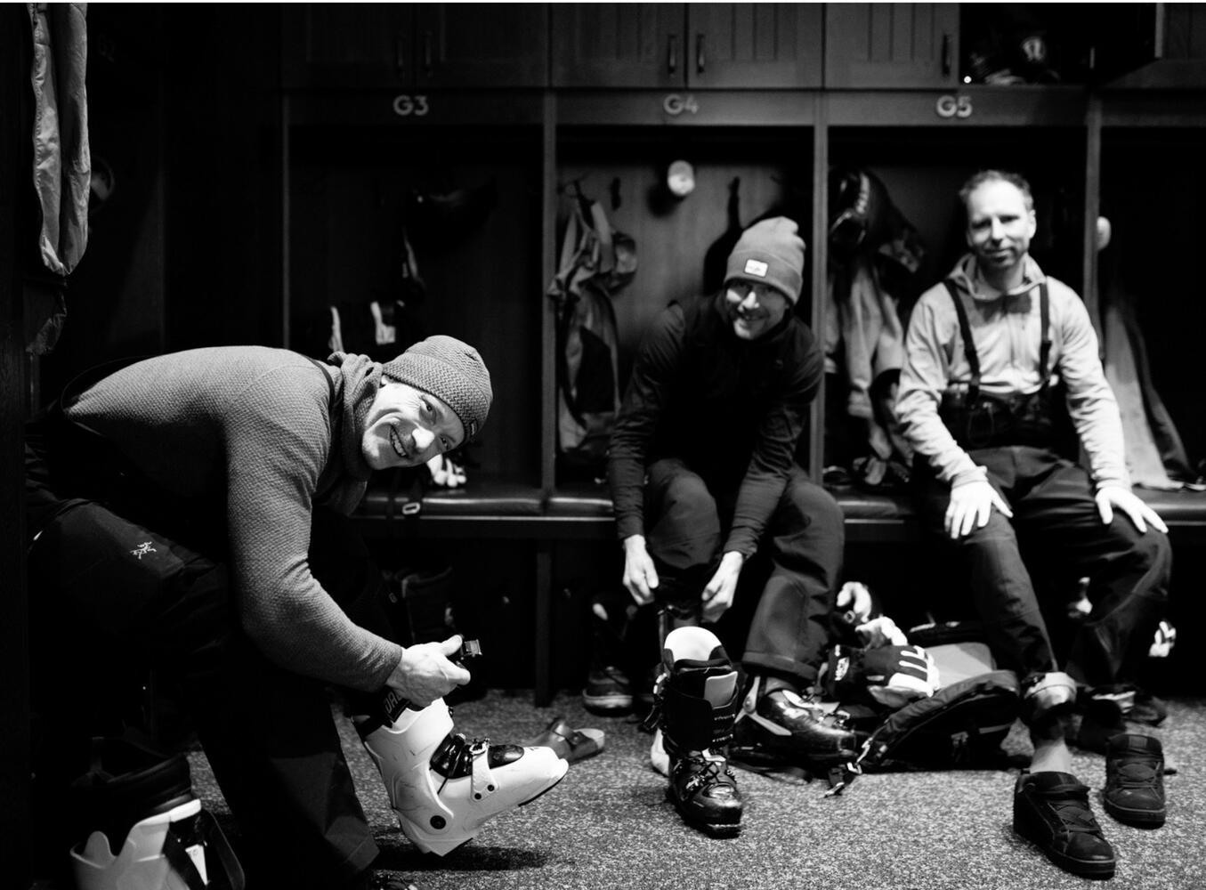 Mica Guides in Bootroom
