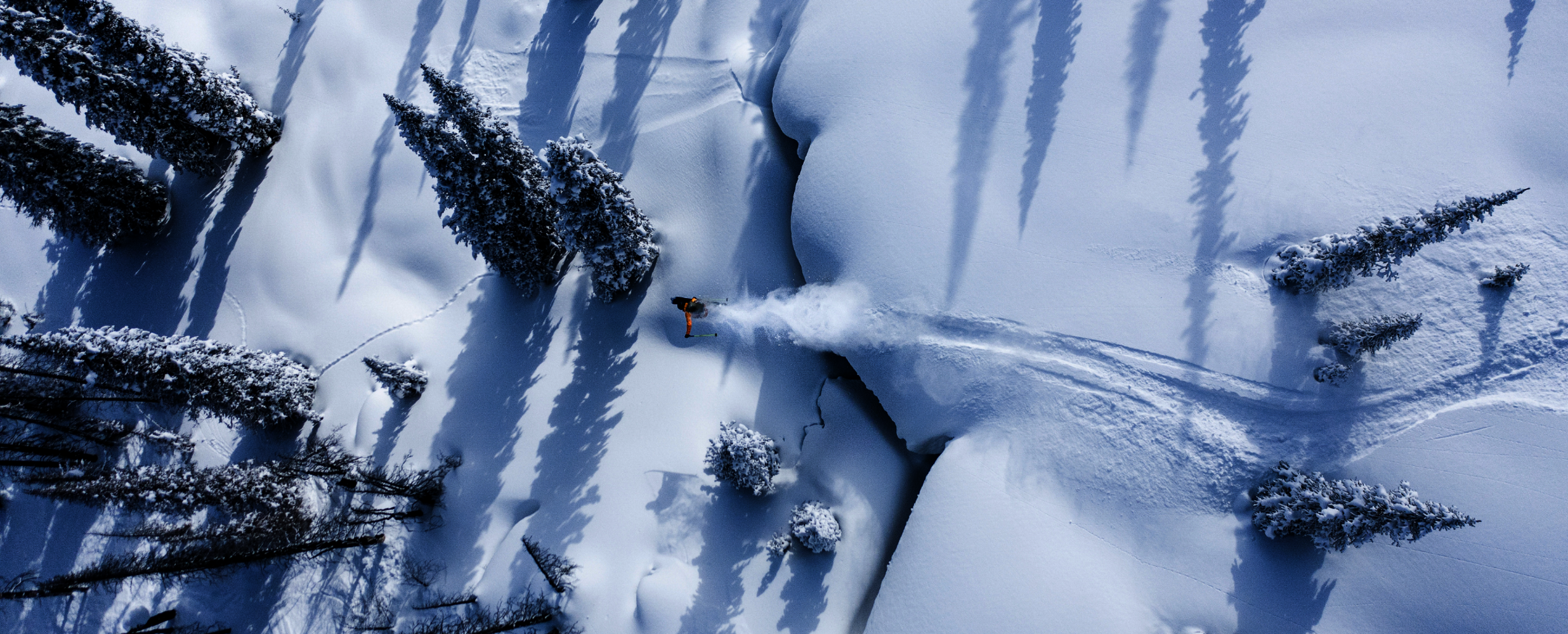 powder skiing, pillows, canadian rockies, skiing